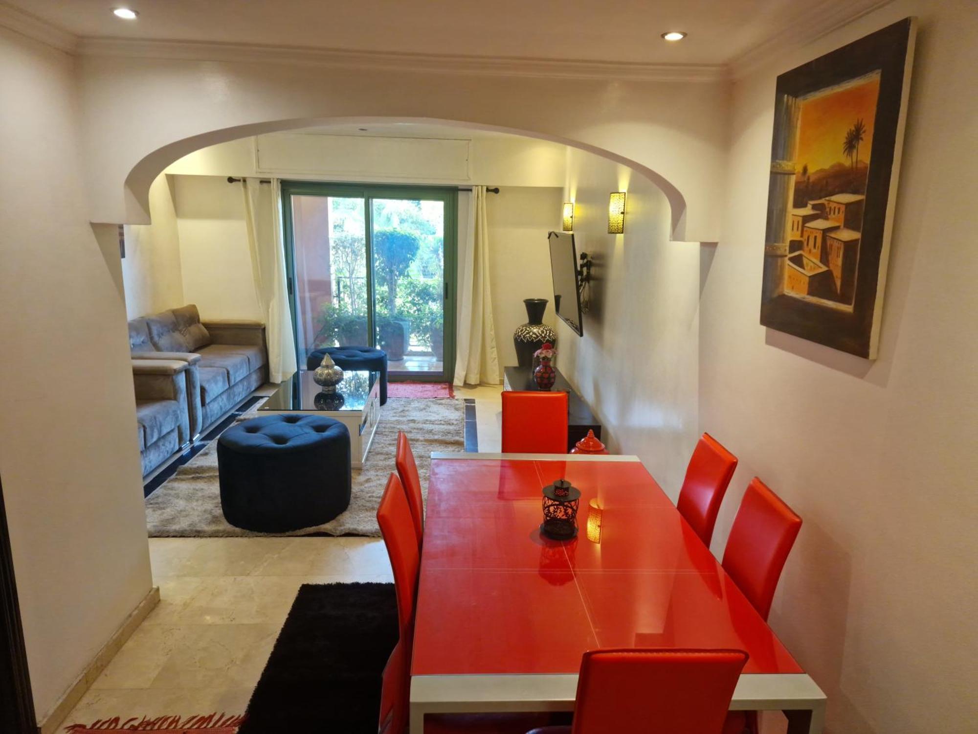Apartment Deluxe In The Center Of With Free Wifi Marrakesh