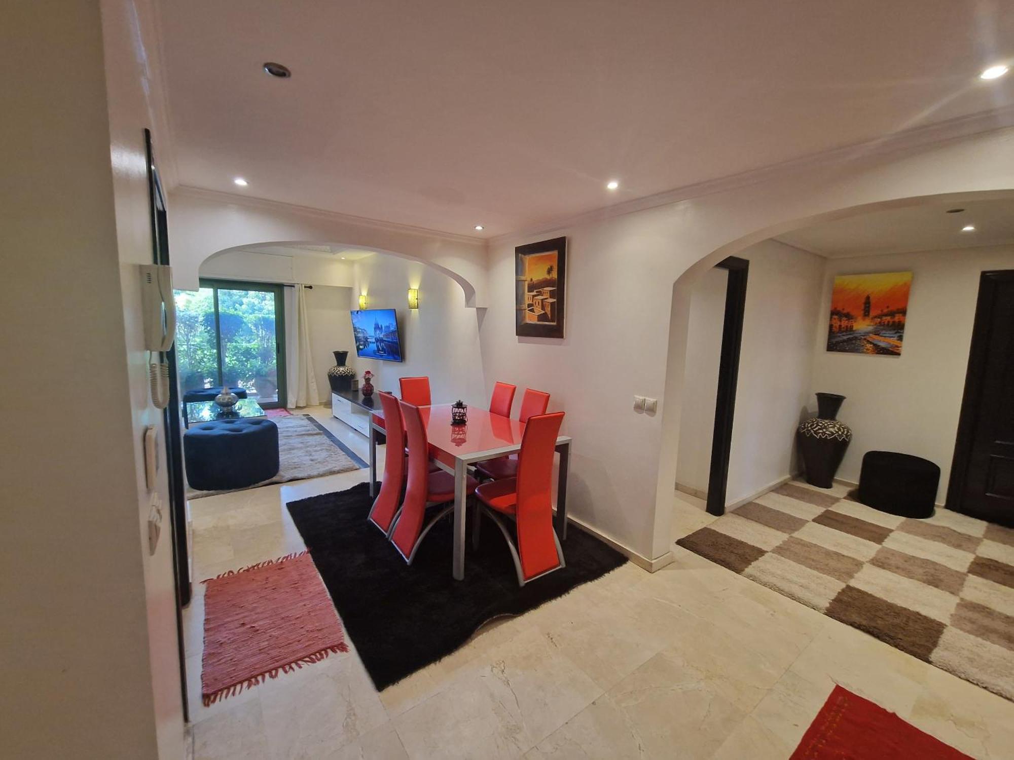 Deluxe In The Center Of With Free Wifi Apartment Marrakesch